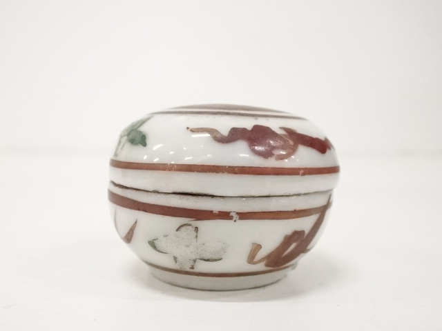 道具 ] - 道具 古物 赤玉香合 | ネットショップ圭 netshop Kei | 古